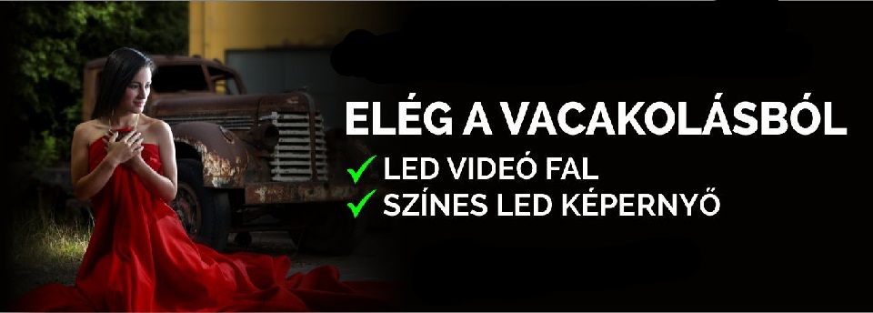 LED videó tábla, LEDfal